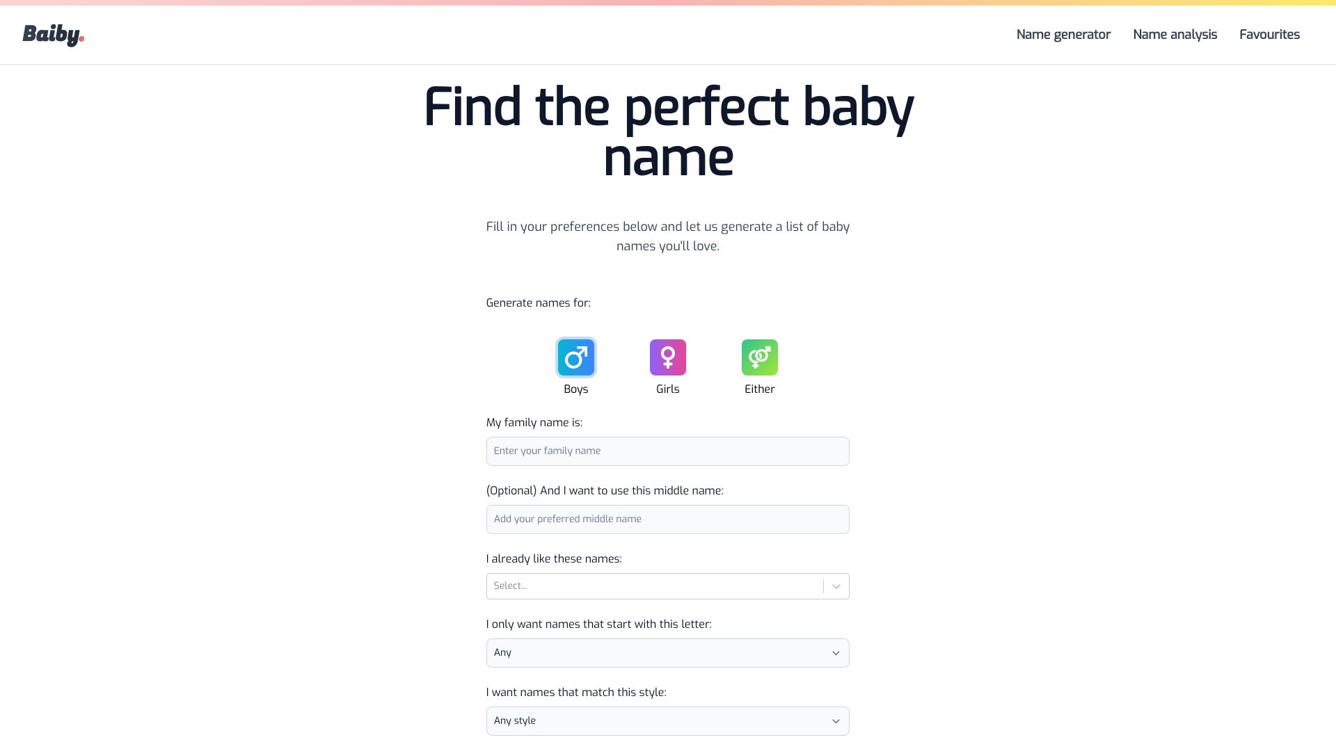Baiby logo
