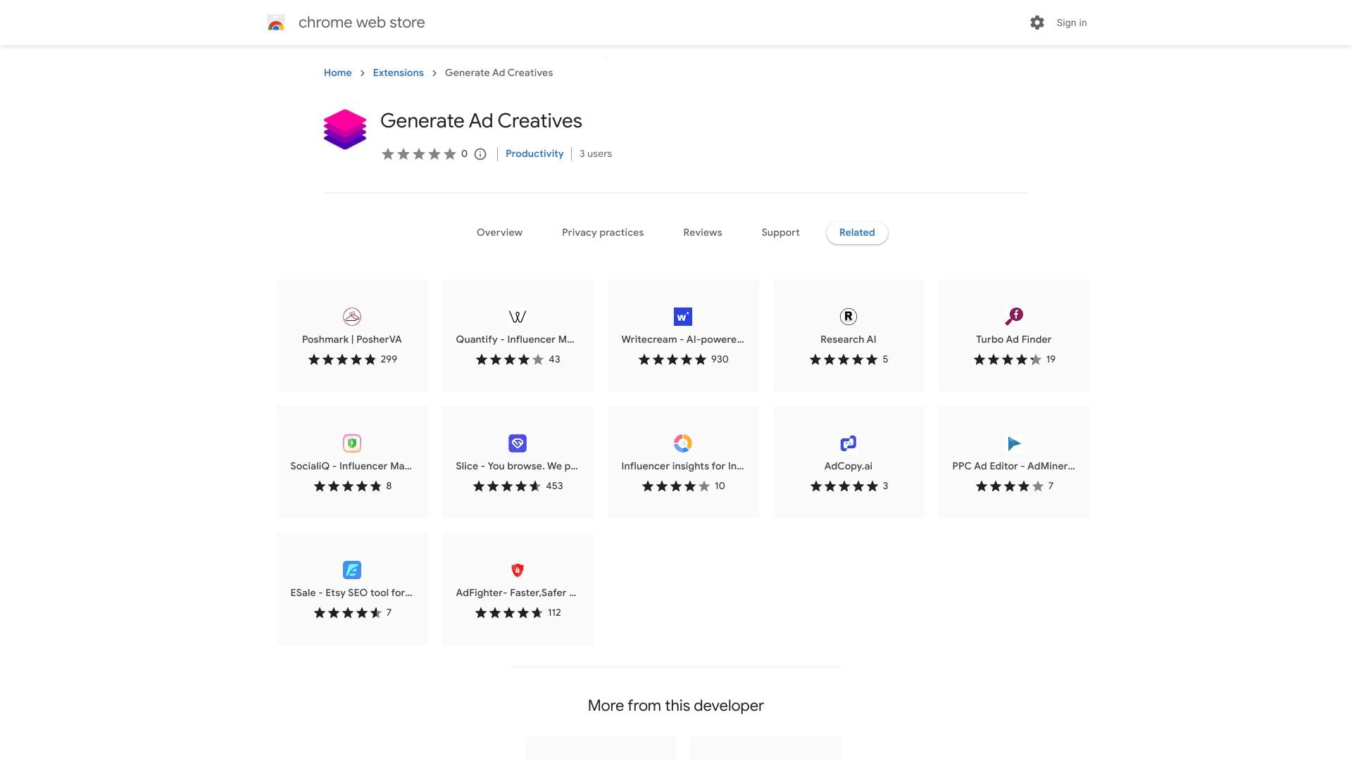 AdCreative.ai ai chrome extension