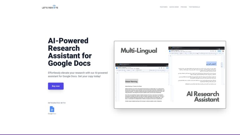 Free Google Docs AI AI Tool Review