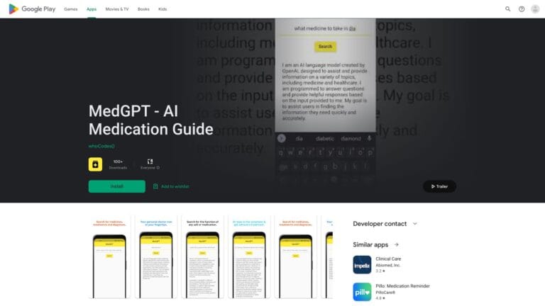 Top Medgpt AI Tool Review