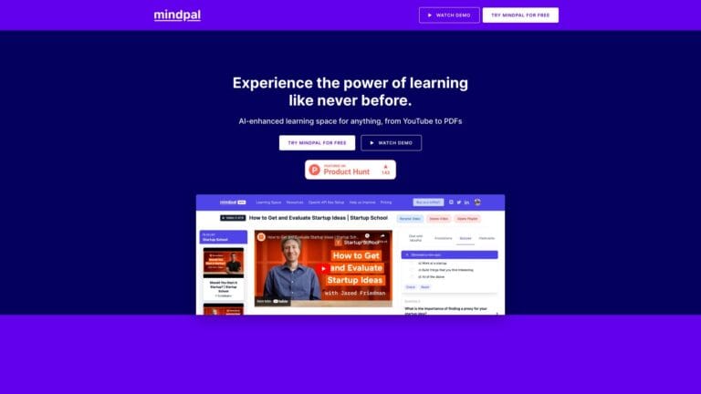 Innovative Mindpal AI Tool Review