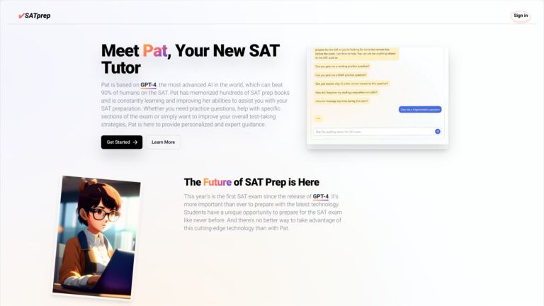 Innovative Satprep.me AI Tool Review