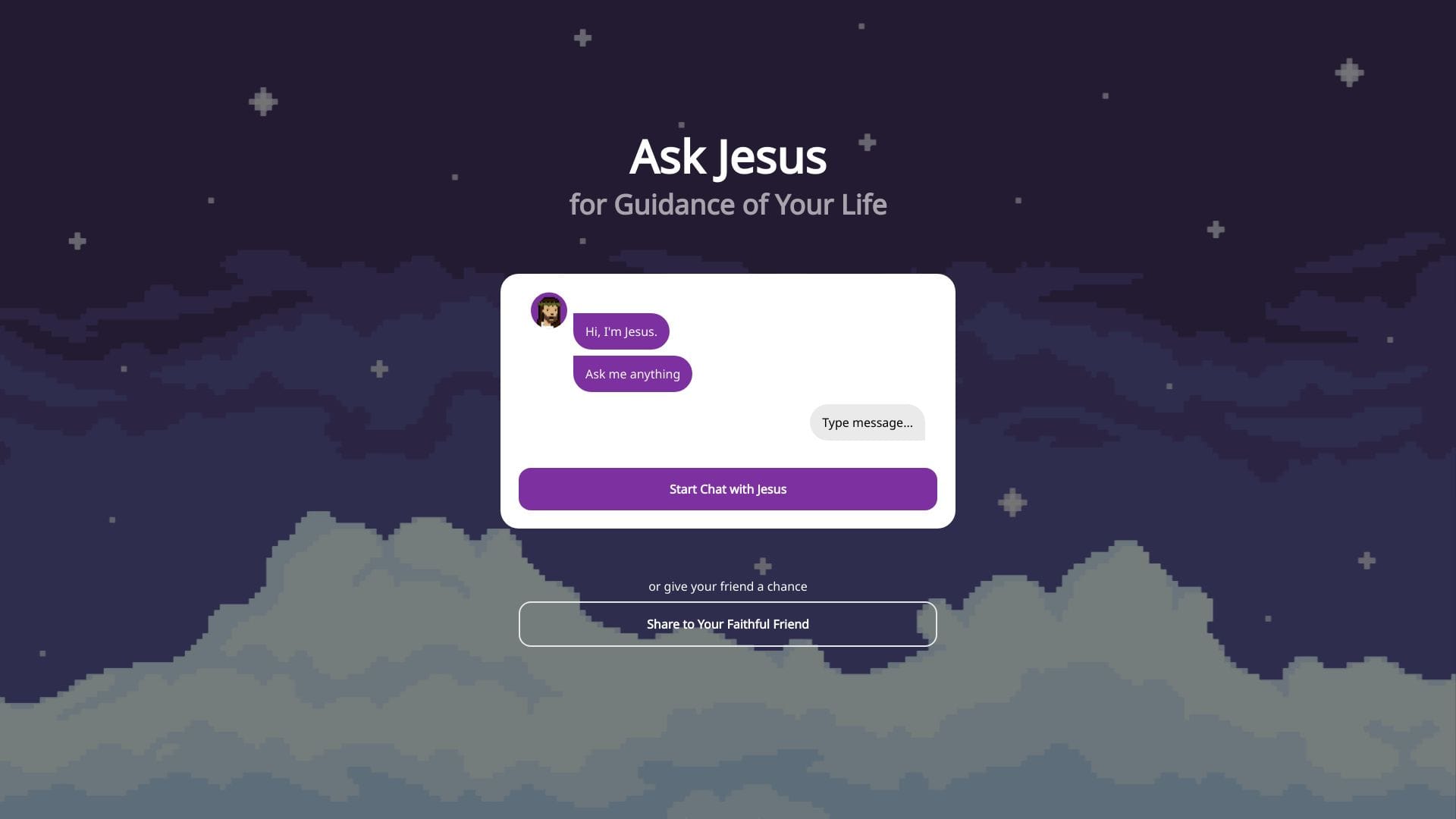 AskJesus logo