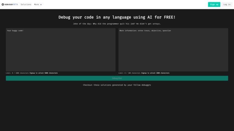 Innovative Debuggr.net AI Tool Review
