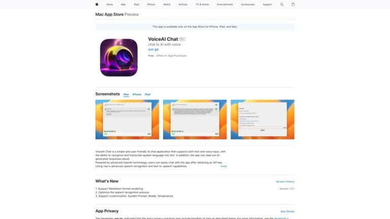 Innovative Voiceai Chat AI Tool Review