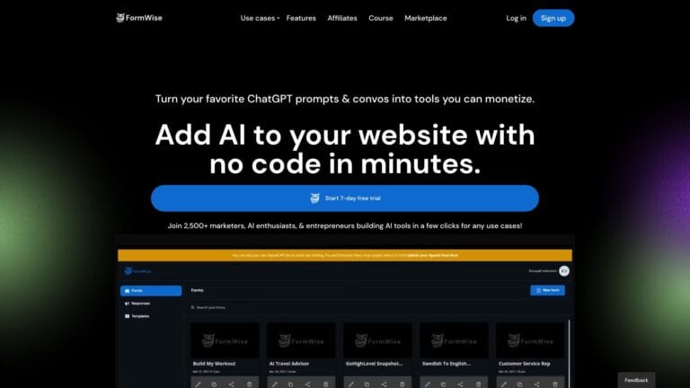 Top Formwise AI AI Tool Review