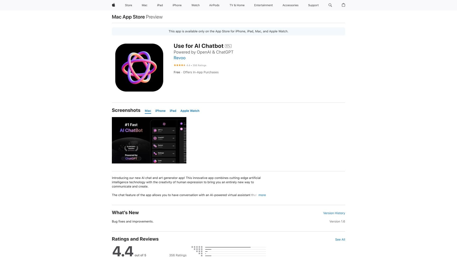 Use for AI Chatbot logo