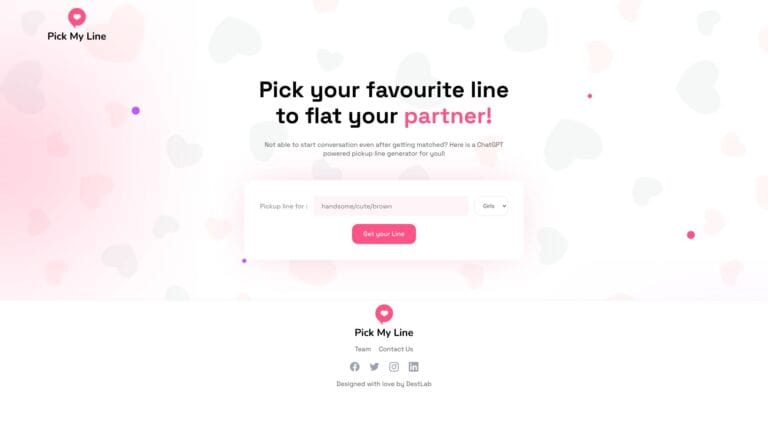 Smart Pickmyline.online AI Tool Review