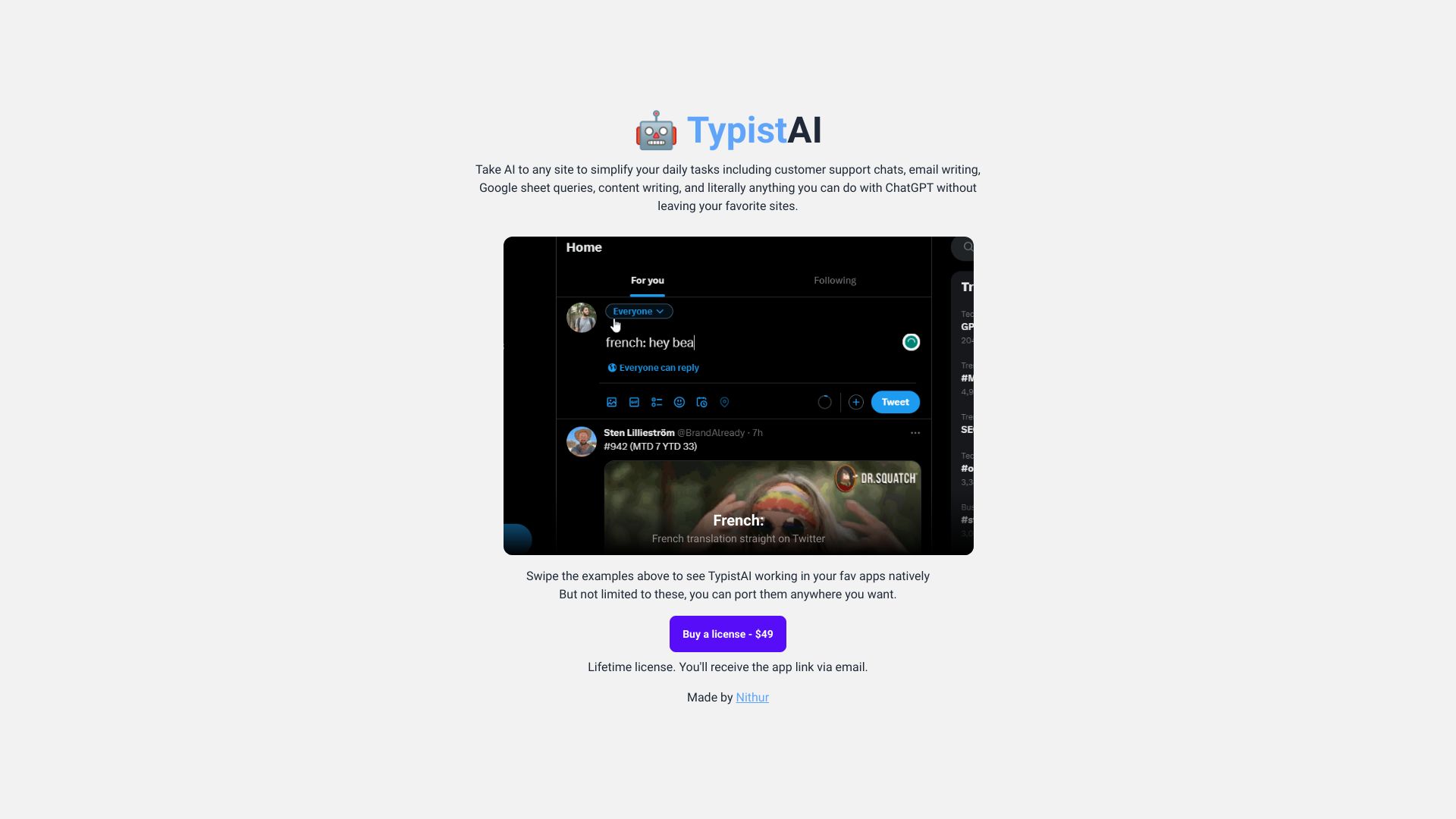TypistAI logo
