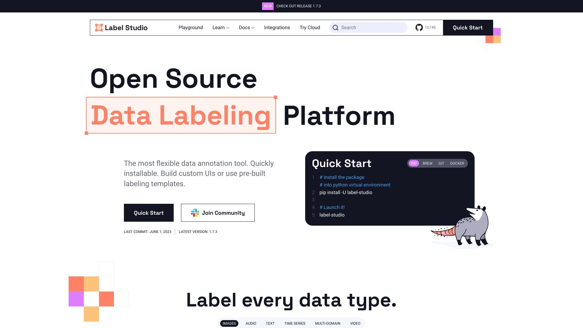 Label Studio logo