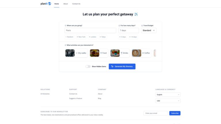 Top Planit Earth AI Tool Review
