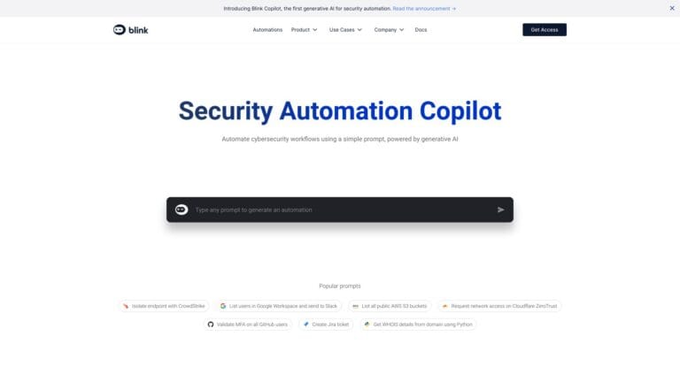 New Blinkops AI Tool Review