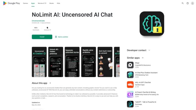 Trending Nolimit Ia AI Tool Review