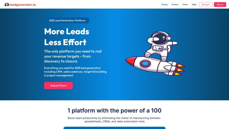 Smart Leadgenerator.io AI Tool Review