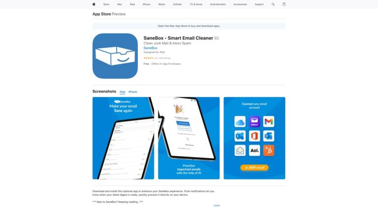 Innovative Sanebox AI Tool Review