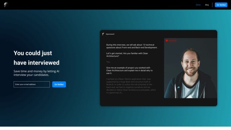Advanced Klyn Interviewer AI AI Tool Review