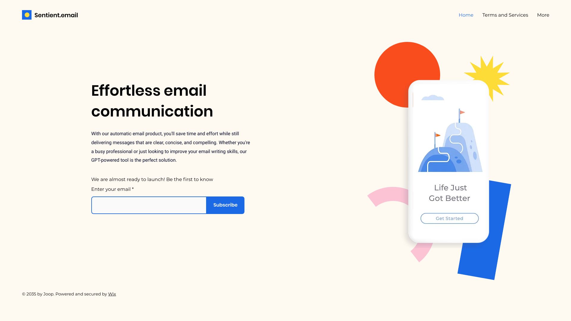 Sentient.email logo
