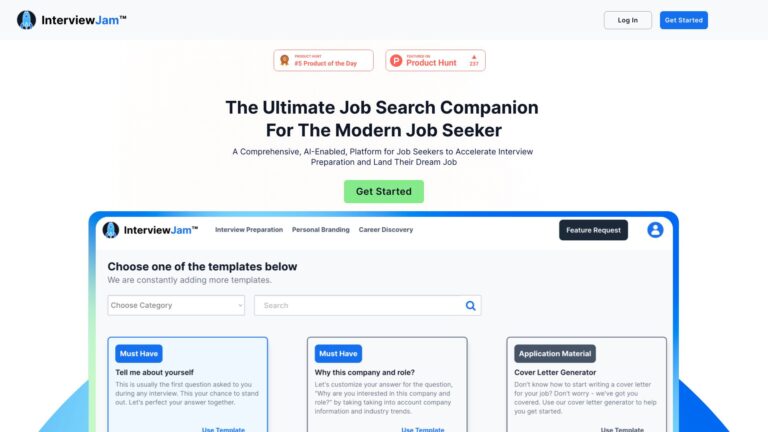 Free Interviewjam AI Tool Review