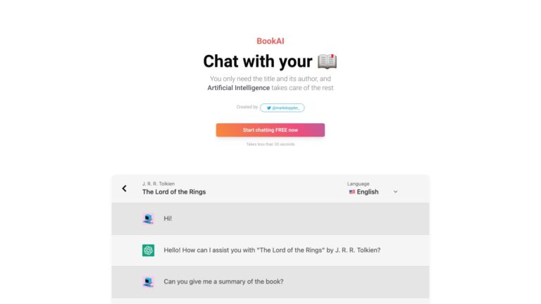 Free Bookai.chat AI Tool Review