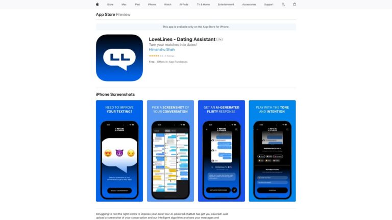 Powerful Lovelines AI Tool Review