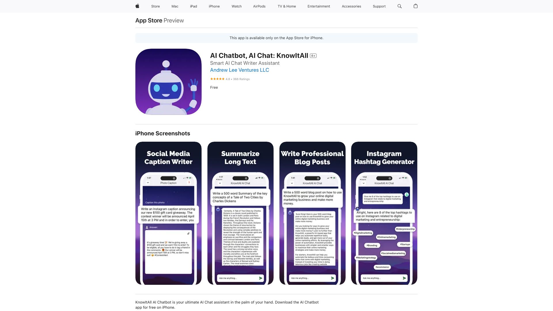KnowItAll AI Chat logo