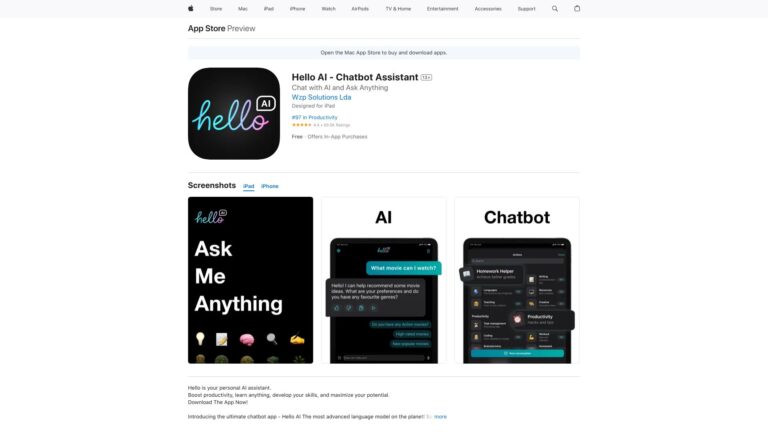 Popular Hello AI AI Tool Review