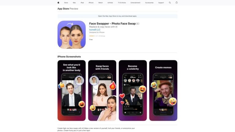 Trending Face Swapper AI Tool Review