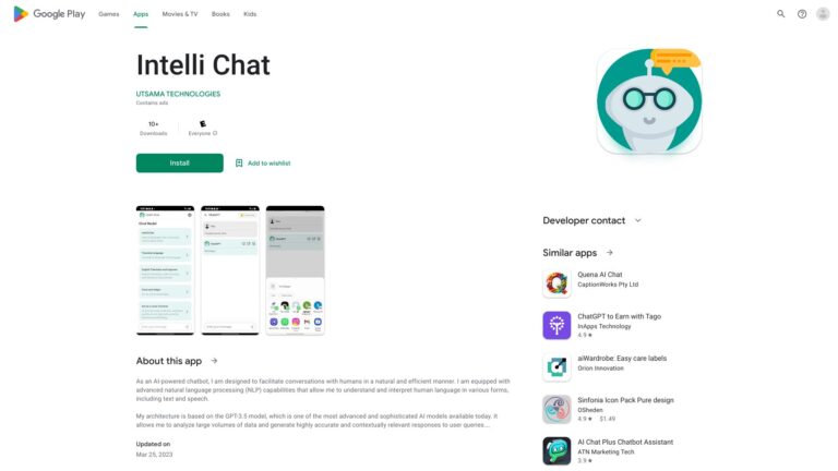Top Intelli Chat AI Tool Review
