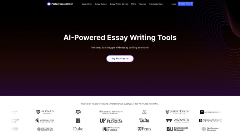 Trending Perfectessaywriter.ai AI Tool Review