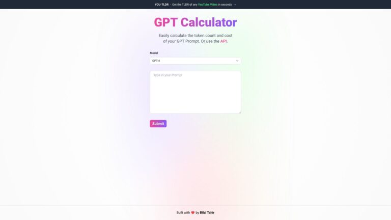 New Gpt Calculator AI Tool Review