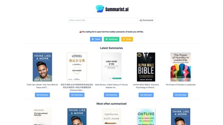 Best Summarist.ai AI Tool Review