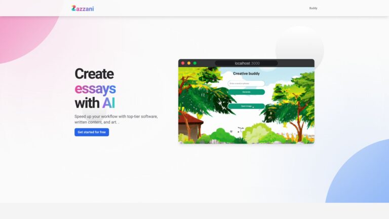 Innovative Zazzani AI AI Tool Review