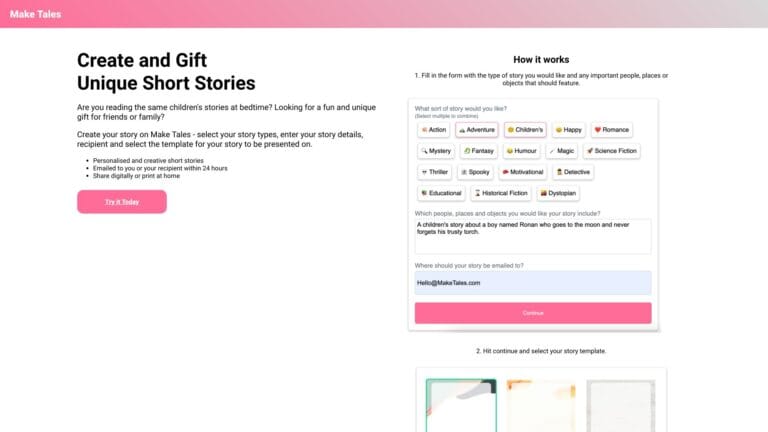Powerful Make Tales AI Tool Review