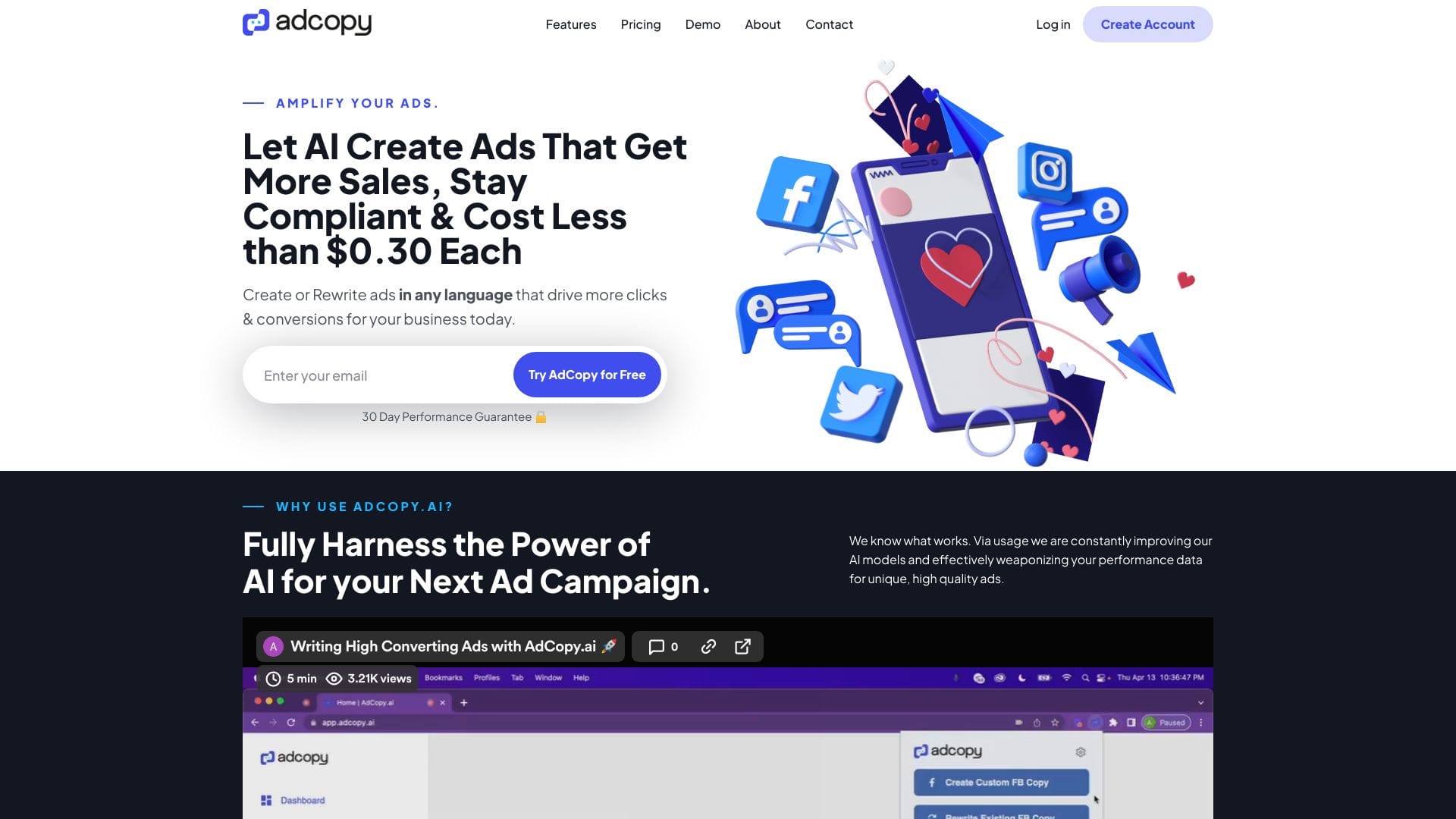 AdCopy.ai & Koast.ai logo