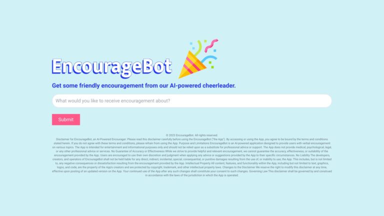 Best Encouragebot AI Tool Review