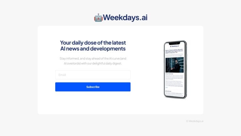 Advanced AI News Daily AI Tool Review