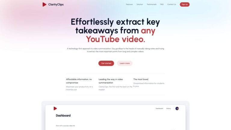 Best Clarityclips AI Tool Review