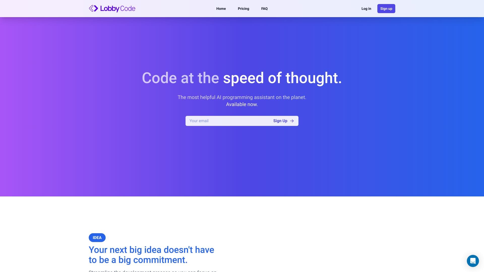 Lobby Code logo