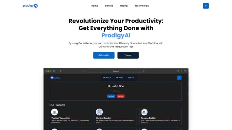 Innovative Prodigyai AI Tool Review