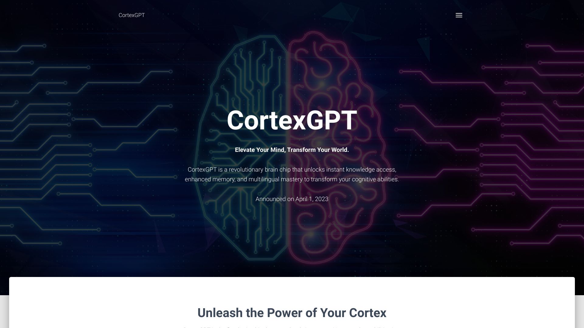 CortexGPT logo
