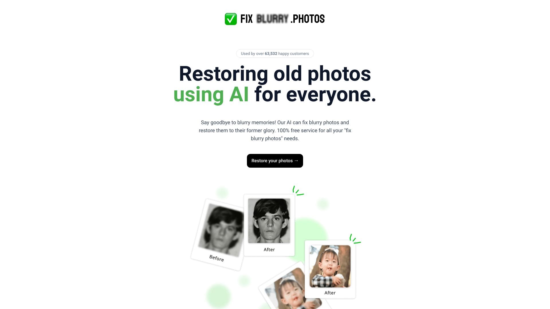 Fixblurry.photos logo