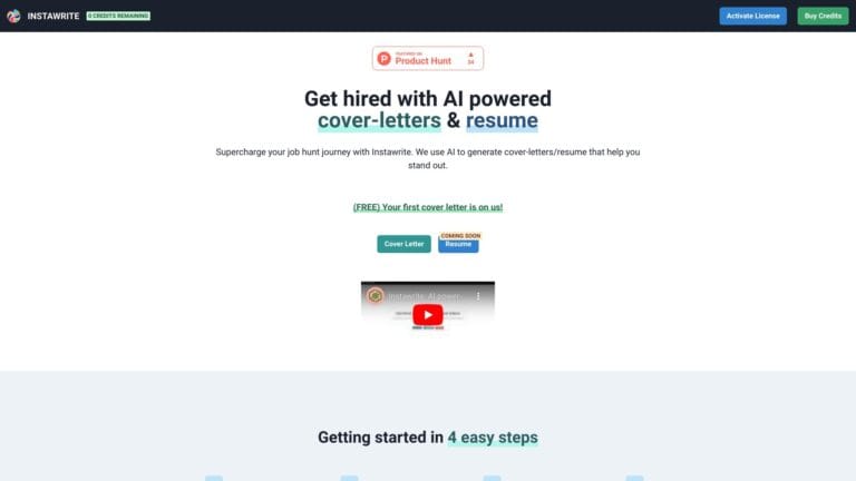 Free Instawrite AI Tool Review