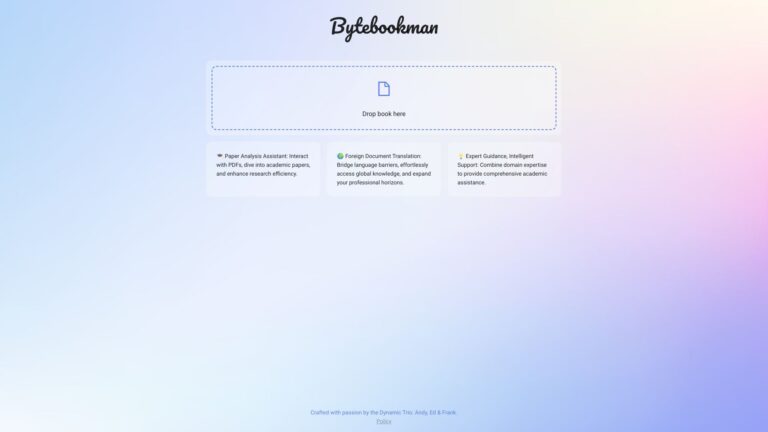 Free Bytebookman AI Tool Review