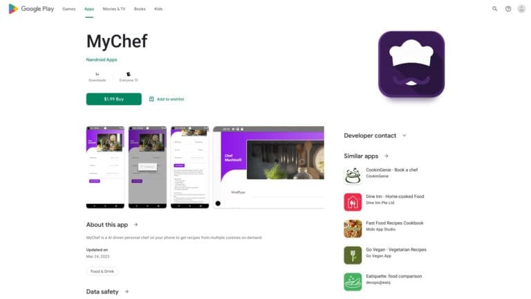 Powerful Mychef AI Tool Review