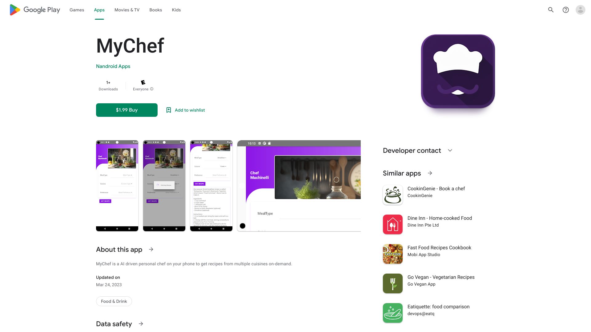 MyChef logo