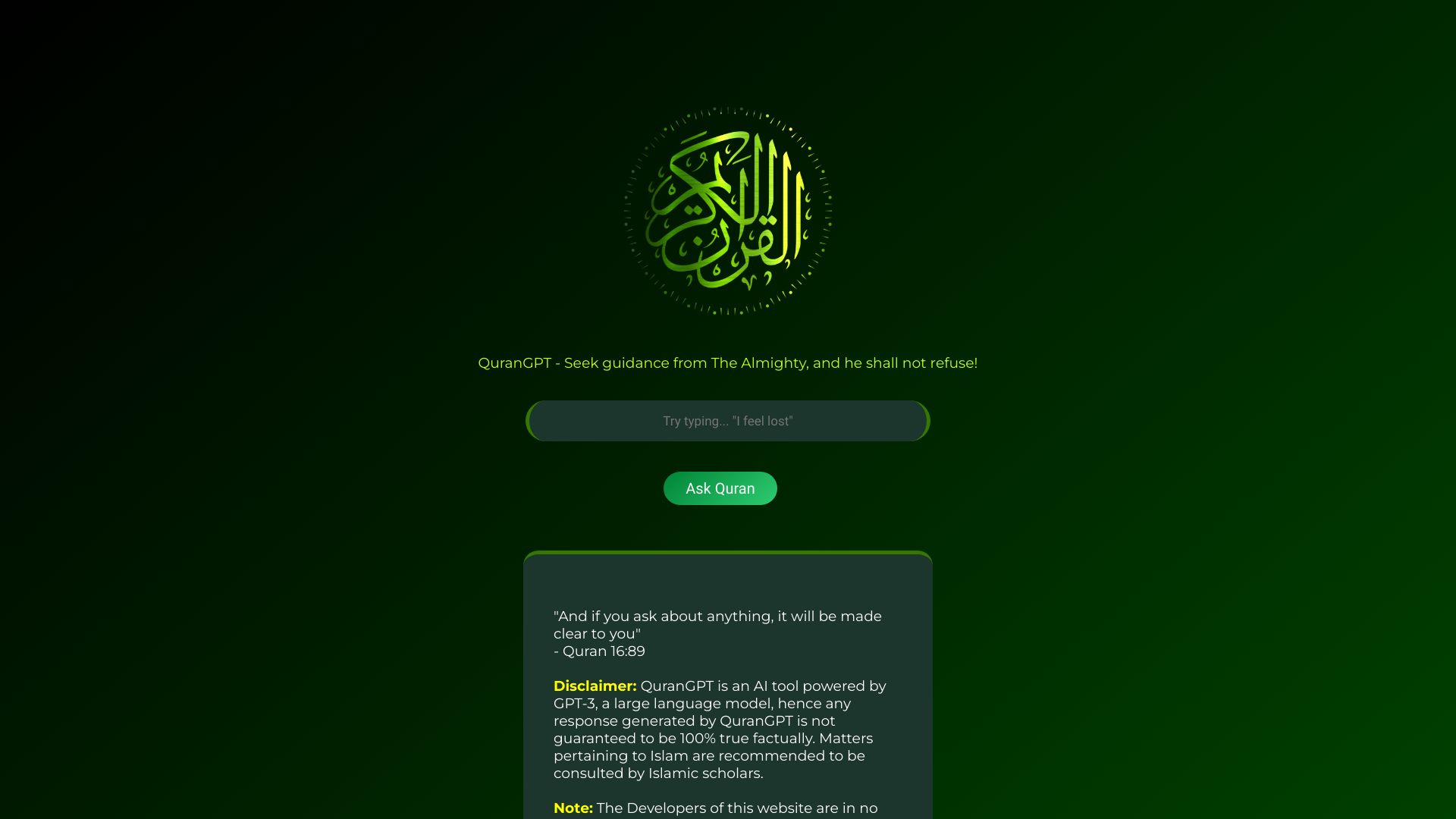 QuranGPT logo