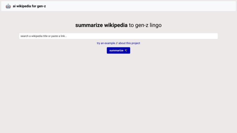 Free AI Wikipedia AI Tool Review