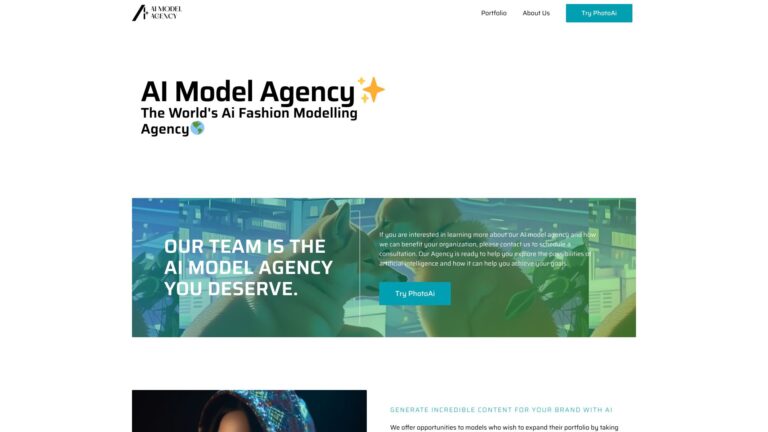 Smart AI Model Agency AI Tool Review