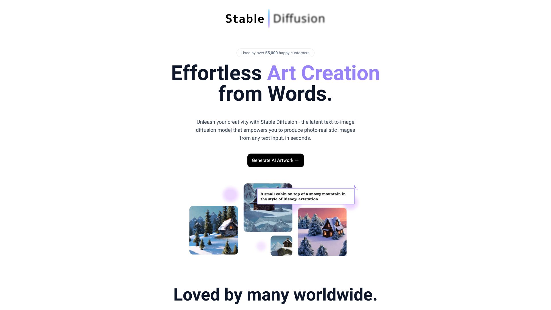 Stable Diffusion Web logo