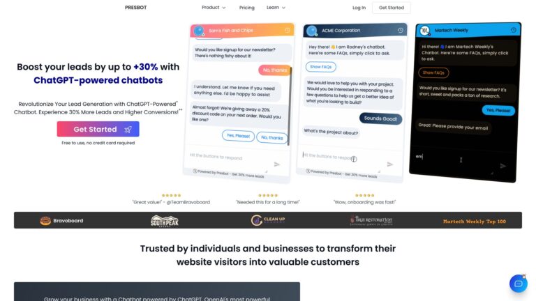 Advanced Presbot AI Tool Review